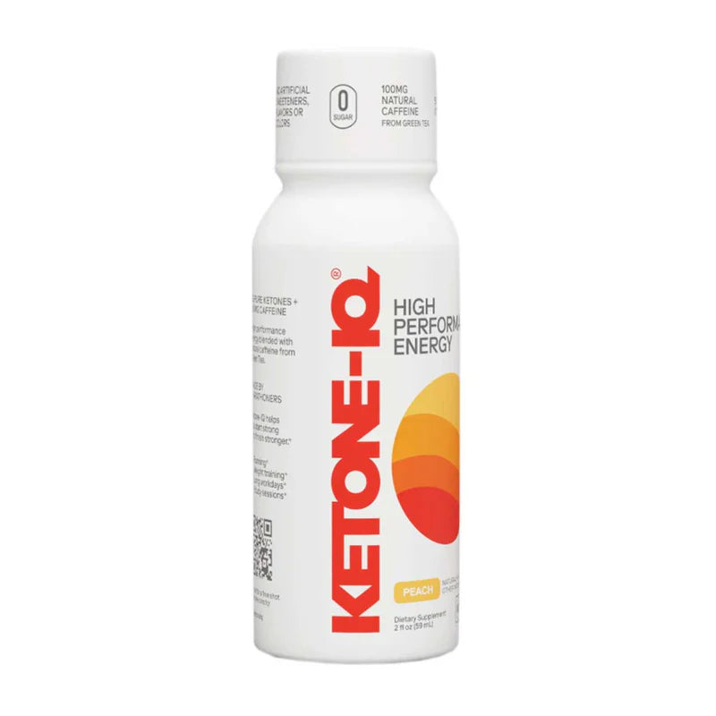 Ketono IQ Shot - Caffeine Peach