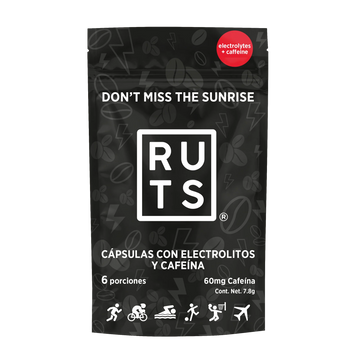 Ruts Capsulas de Electrolitos con Cafeina